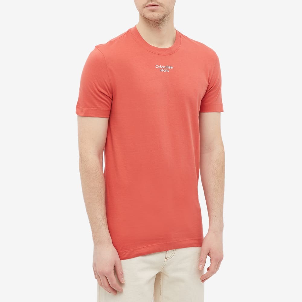 Calvin Klein Men's Red T-Shirt