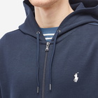 Polo Ralph Lauren Men's Double Knit Tech Zip Hoodie in Aviator Navy