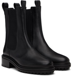 Aeyde Black Jack Leather Chelsea Boots