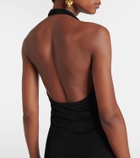 Tom Ford Gathered halterneck midi dress
