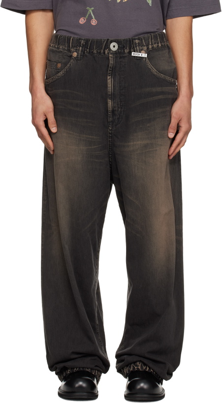 Photo: Maison MIHARA YASUHIRO Black Light Wide Jeans