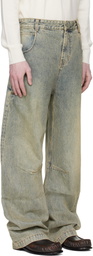 Entire Studios Blue Gem Jeans