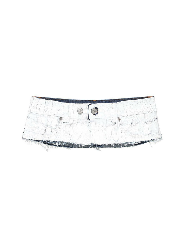 Photo: MM6 Maison Margiela Painted Jean Waistband Belt