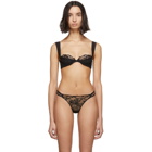 La Perla Black Alida Balconnette Wired Bra