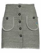 Cormio Womens Mini skirt in Sage green