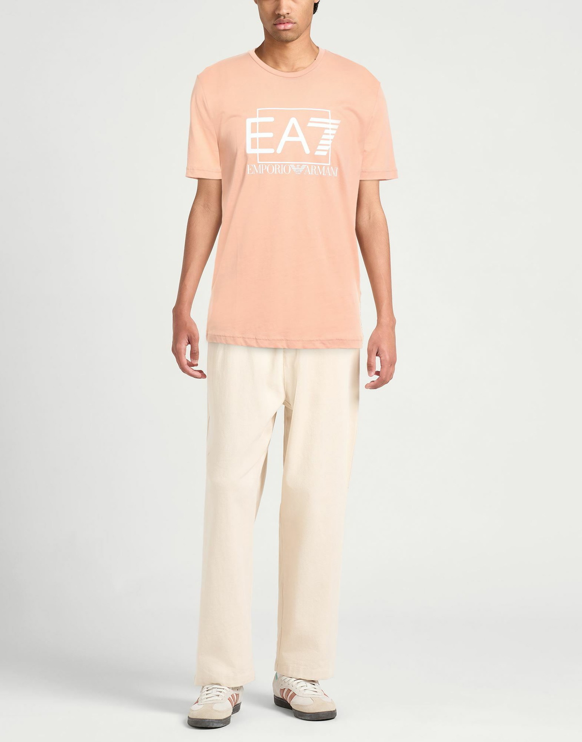 Ea7 Mens T-shirt Blush