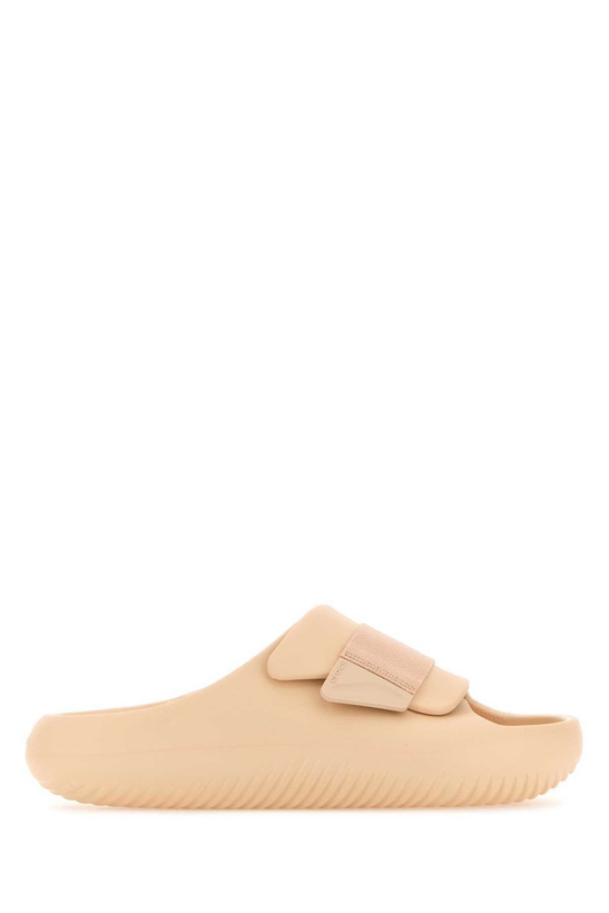 Photo: Crocs Pastel Orange Rubber Mellow Luxe Recovery Slippers