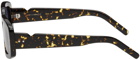 Kenzo Tortoiseshell Rectangular Sunglasses