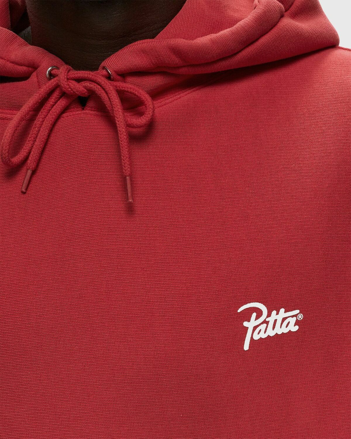 Patta Patta Washed Classic Hooded Sweater Red Hoodies