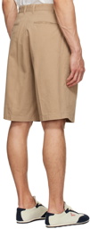 BEAMS PLUS Beige Cotton Shorts