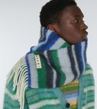 Marni - Striped wool and alpaca blend scarf