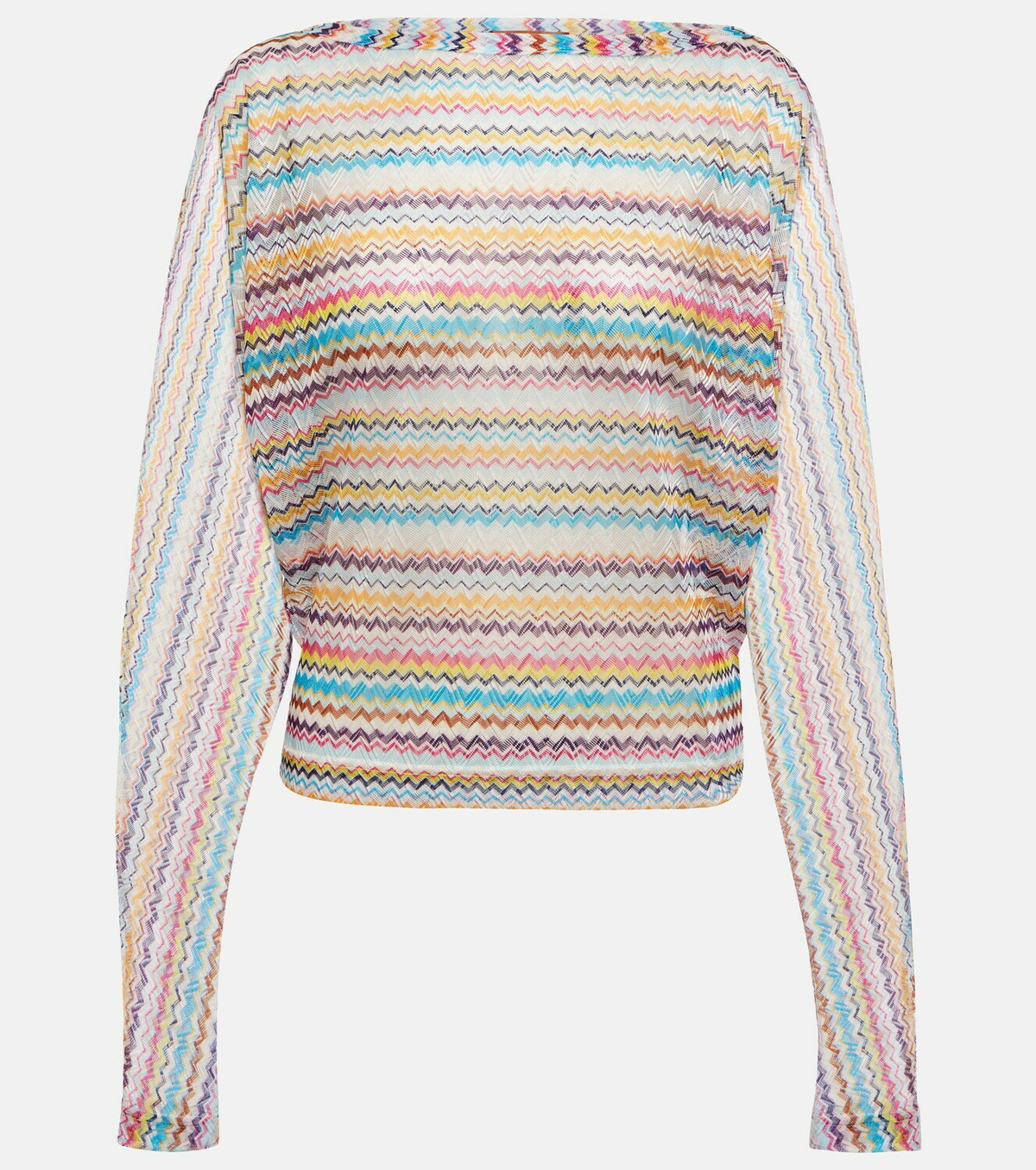 Missoni Mare Zig-zag knit top