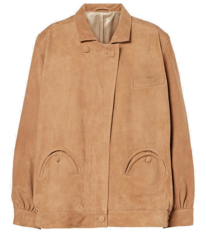 Photo: Blazé Milano Cleo suede bomber jacket