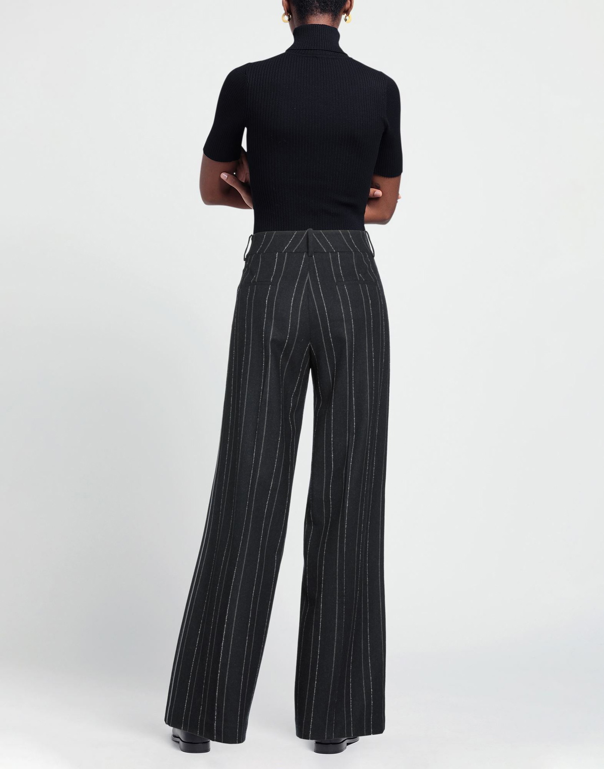 Peserico Easy Womens Pants Midnight in Blue