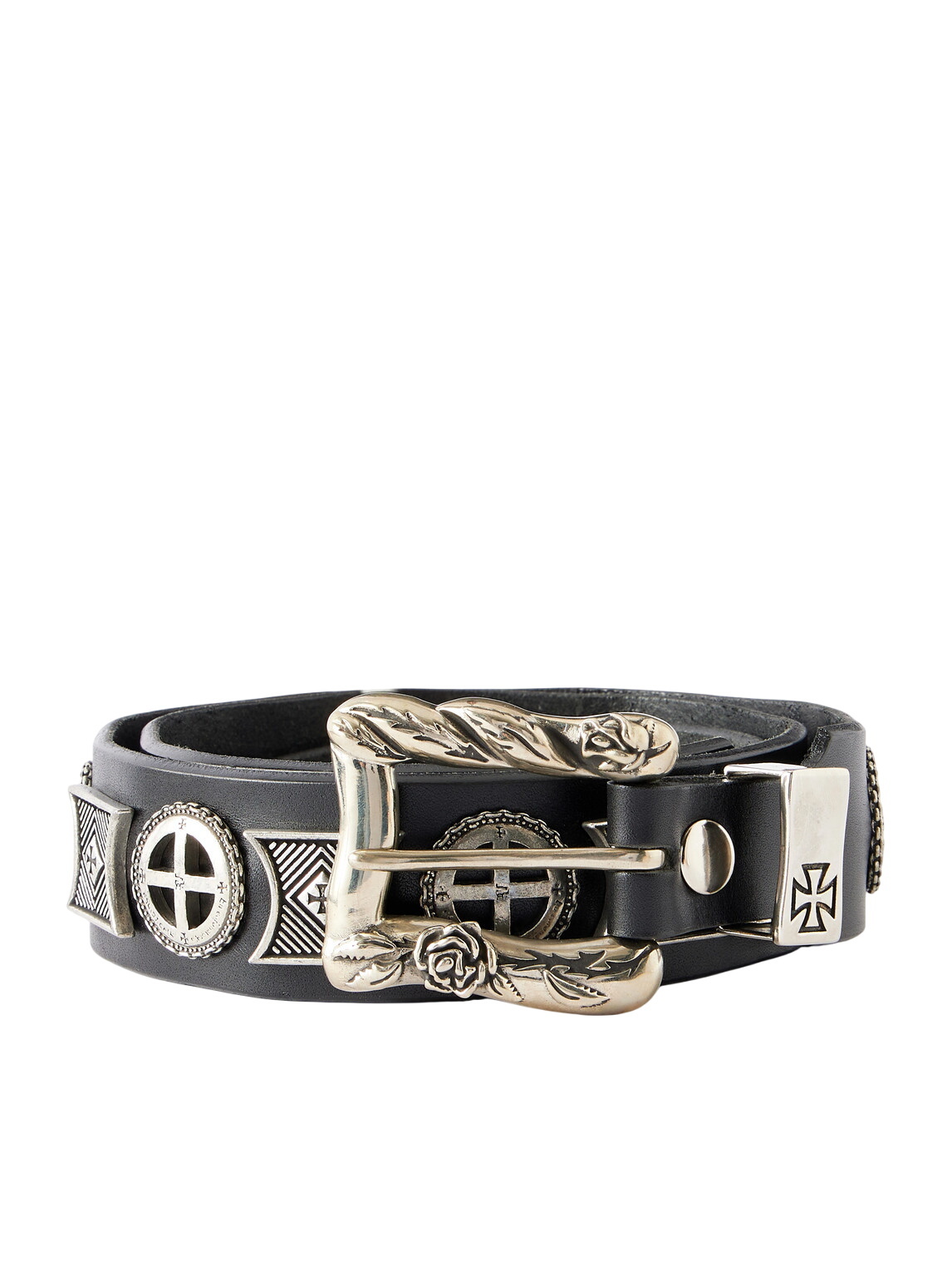 Enfants Riches Déprimés - 3cm Braided Leather Belt - Black Enfants