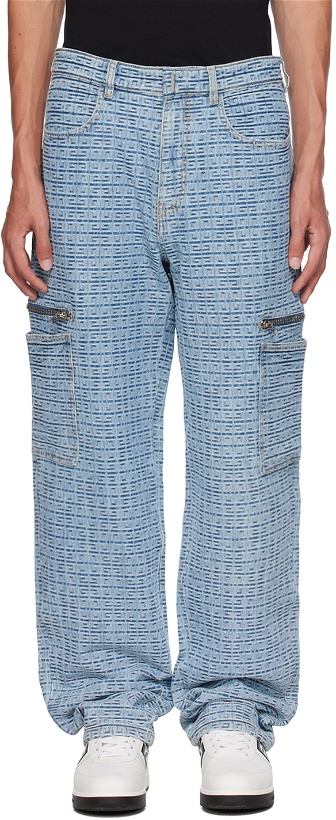 Photo: Givenchy Blue 4G Jeans