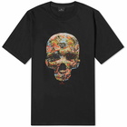 Paul Smith Men's Skull Sticker T-Shirt in Black