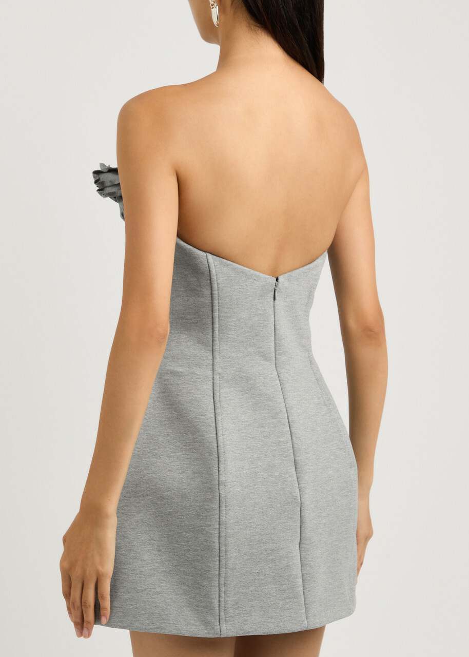 Giuseppe DI Morabito Flower-embellished Strapless Jersey Giuseppe DI Morabito Flower-embellished Strapless Jersey