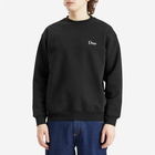 Dime Men's Classic Small Logo Sweatshirt in Black
