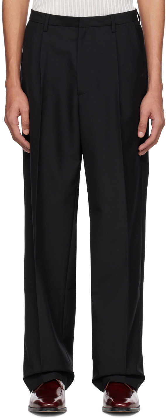 Winnie New York Black Pleated Trousers