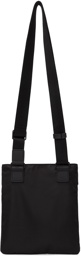 Versace Jeans Couture Black V-Emblem Messenger Bag