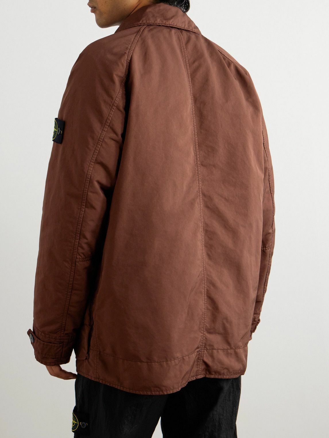 Stone Island - Logo-Appliquéd David-TC Jacket with Quilted
