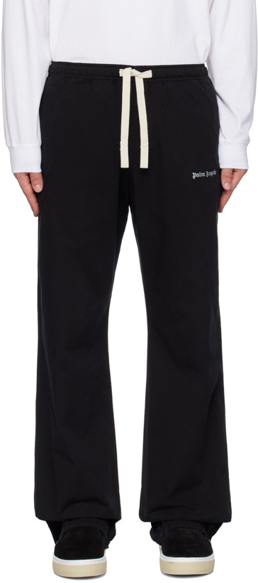 Photo: Palm Angels Black Travel Trousers