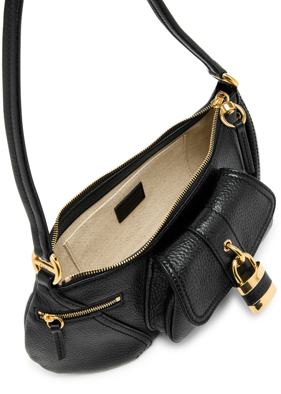 Chloe The 99 Grained Leather Shoulder bag - Black - One Size Chloe