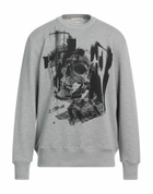 Mcqueen Mens Sweatshirt in Grey
