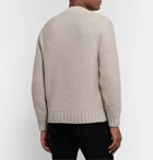 Brioni - Cable-Knit Cashmere Sweater - Neutrals