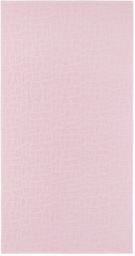 Palm Angels Pink Cotton Towel