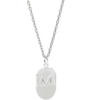 Maison Margiela - Shield Sterling Silver Necklace - Men - Silver