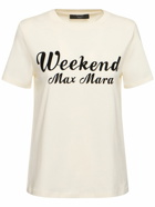 WEEKEND MAX MARA Zirlo Printed Jersey T-shirt