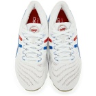 Asics White and Blue Retro Tokyo Edition GEL-Nimbus 22 Sneakers