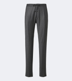 Lardini Wool and cashmere slim pants