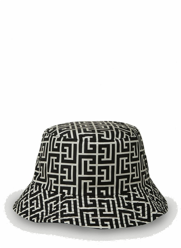 Photo: Monogram Bucket Hat in Black