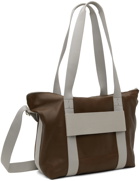 Rick Owens Brown Porterville Trolley Tote