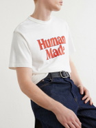 Human Made - Logo-Print Cotton-Jersey T-Shirt - White