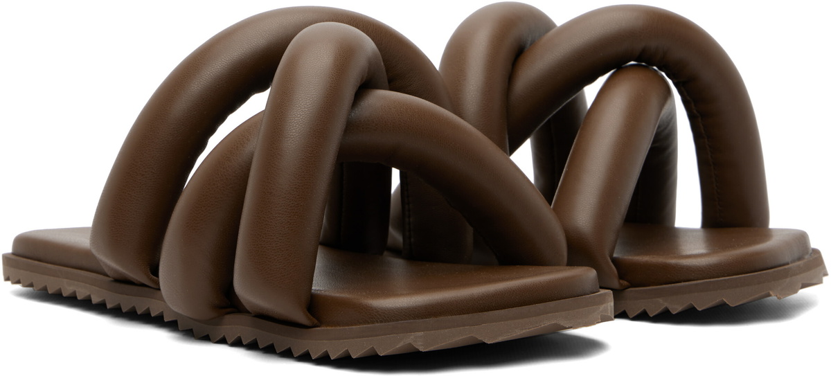 YUME YUME Brown Tyre Slides