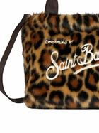 MC2 Saint Barth Furry Soft Colette Handbag With Animalier Jacquard Print