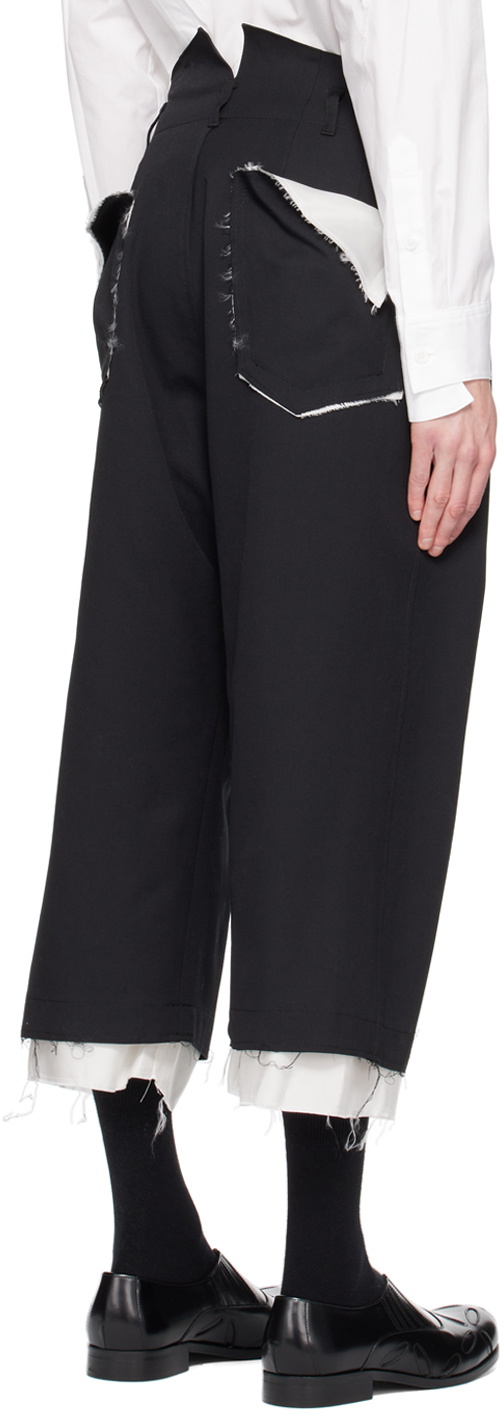 Sulvam Black Classic Trousers