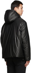 Givenchy Black Padded Windbreaker Jacket