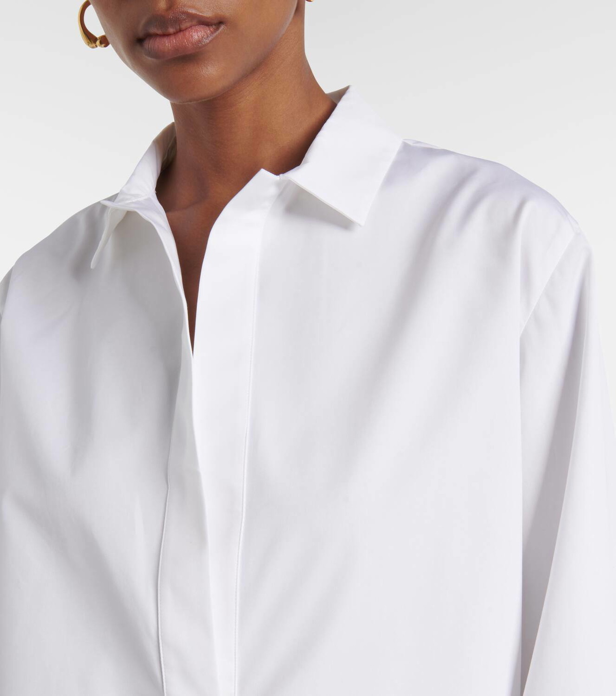 Fforme River cotton poplin tunic