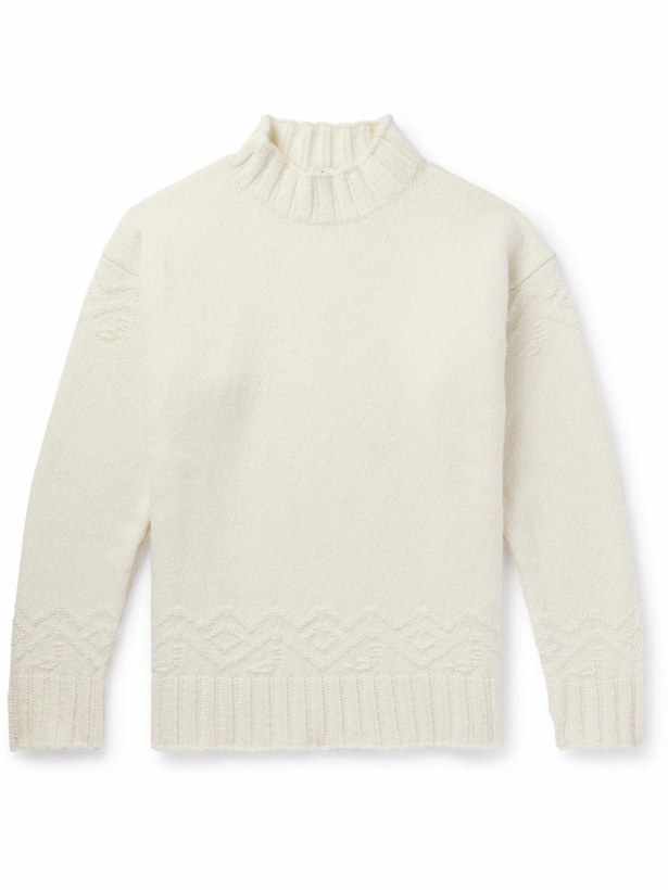 Photo: Etro - Wool-Blend Sweater - Neutrals