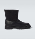 Loro Piana Suilven Walk suede and leather ankle boots