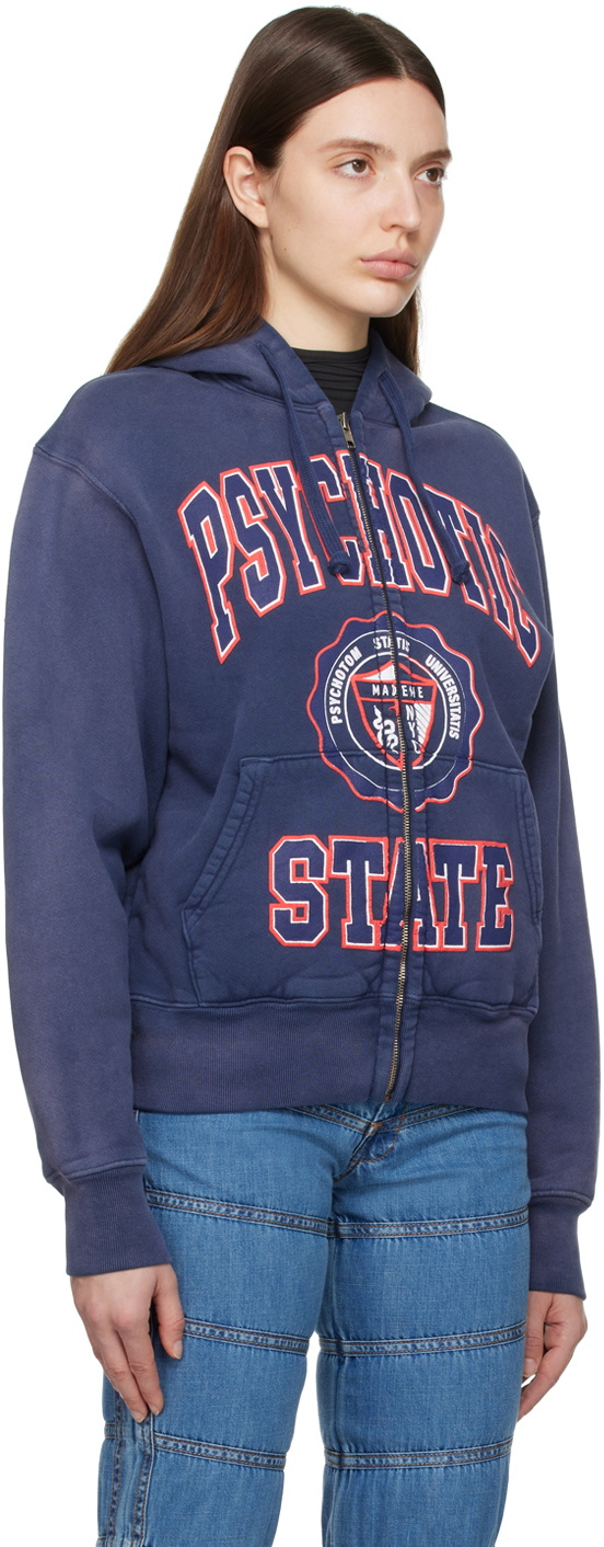 MadeMe Blue 'Psychotic State' Hoodie