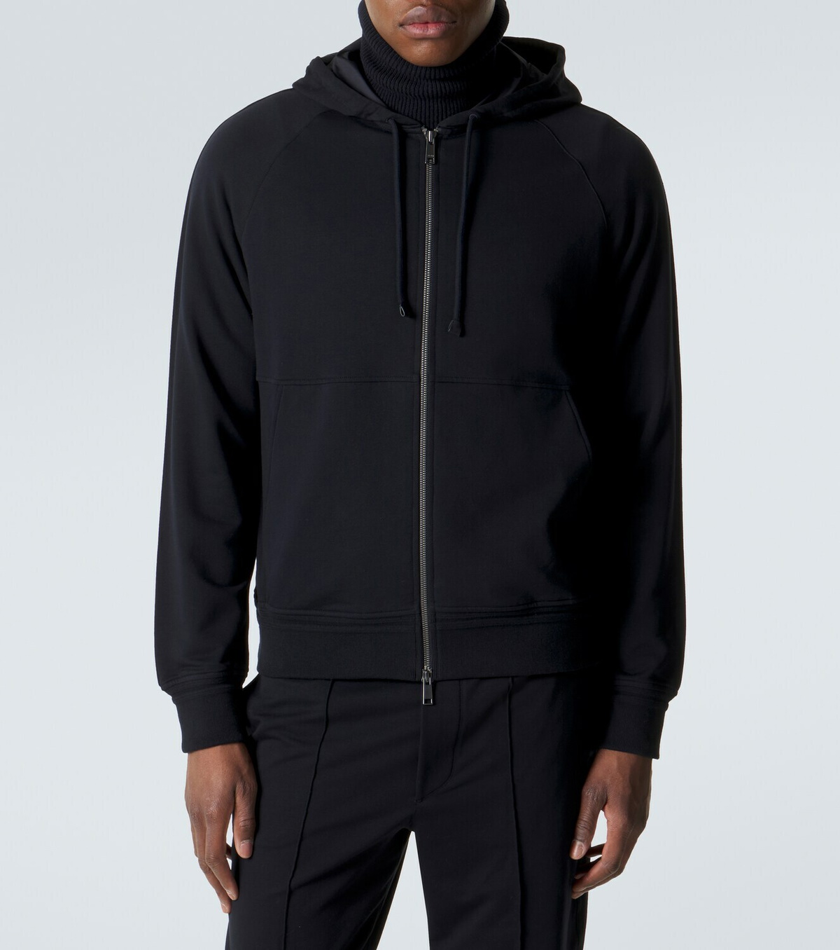 Zegna Cotton-blend hoodie