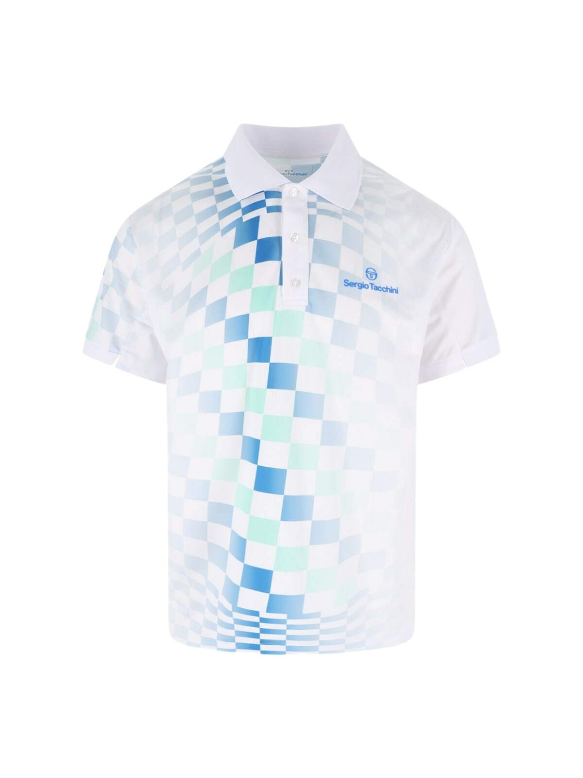 Sergio Tacchini Check Polo Shirt luca
