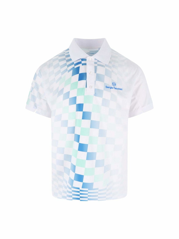 Photo: Sergio Tacchini Check Polo Shirt luca