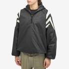 Adidas x FOG Men's Adidas x Fear Of God Athletics Woven 1/2 Zip Hoodie in Black